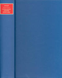 Vorderes Coverbild Catalogue des livres du seizième siècle (1531-1599) de la bibliothèque du Grand-Séminaire de Strasbourg