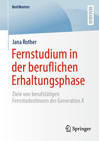 Vorderes Coverbild Fernstudium in der beruflichen Erhaltungsphase