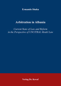 Vorderes Coverbild Arbitration in Albania