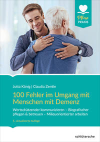 Vorderes Coverbild 100 Fehler im Umgang mit Menschen mit Demenz