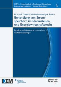 Vorderes Coverbild Behandlung von Stromspeichern im Stromsteuer- und Energiewirtschaftsrecht