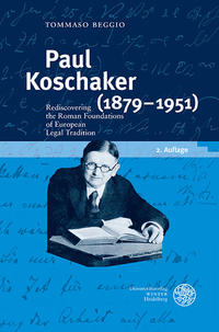 Vorderes Coverbild Paul Koschaker (1879–1951)