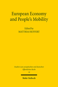 Vorderes Coverbild European Economy and People's Mobility