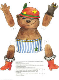 Vorderes Coverbild Hampelbär mit Mütze