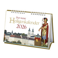 Vorderes Coverbild Der neue Heiligenkalender 2026