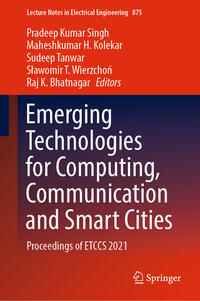 Vorderes Coverbild Emerging Technologies for Computing, Communication and Smart Cities