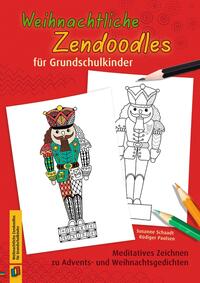 Vorderes Coverbild Weihnachtliche Zendoodles für Grundschulkinder