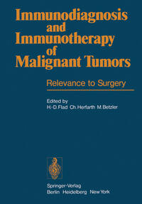 Vorderes Coverbild Immunodiagnosis and Immunotherapy of Malignant Tumors