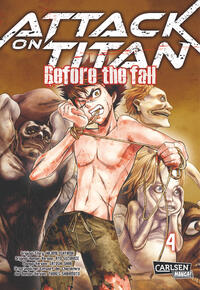 Vorderes Coverbild Attack on Titan - Before the Fall 4