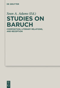 Vorderes Coverbild Studies on Baruch