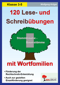 Vorderes Coverbild 120 Lese- und Schreibübungen mit Wortfamilien