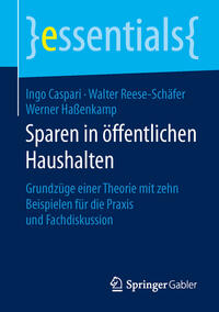 Vorderes Coverbild Sparen in öffentlichen Haushalten