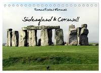 Vorderes Coverbild Romantisches Fernweh - Südengland & Cornwall 2025 (Tischkalender 2025 DIN A5 quer), CALVENDO Monatskalender