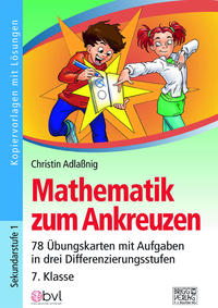 Vorderes Coverbild Mathematik zum Ankreuzen 7. Klasse