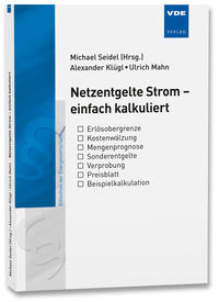 Vorderes Coverbild (hohe Qualität) Netzentgelte Strom – einfach kalkuliert