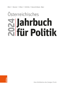 Vorderes Coverbild Österreichisches Jahrbuch für Politik 2024