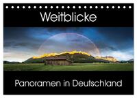 Vorderes Coverbild Weitblicke - Panoramen (Tischkalender 2025 DIN A5 quer), CALVENDO Monatskalender