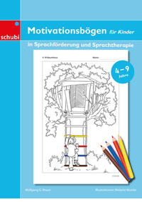 Vorderes Coverbild Motivationsbögen für Kinder in Sprachförderung und Sprachtherapie