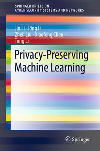 Vorderes Coverbild Privacy-Preserving Machine Learning
