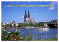 Vorderes Coverbild UNESCO Welterbestätten in Deutschland (Wandkalender 2026 DIN A2 quer), CALVENDO Monatskalender