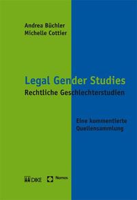 Vorderes Coverbild Legal Gender Studies