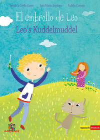 Vorderes Coverbild Leos Kuddelmuddel - El embrollo de Leo
