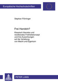 Vorderes Coverbild Frei Handeln?