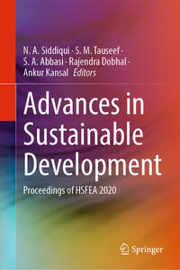 Vorderes Coverbild Advances in Sustainable Development