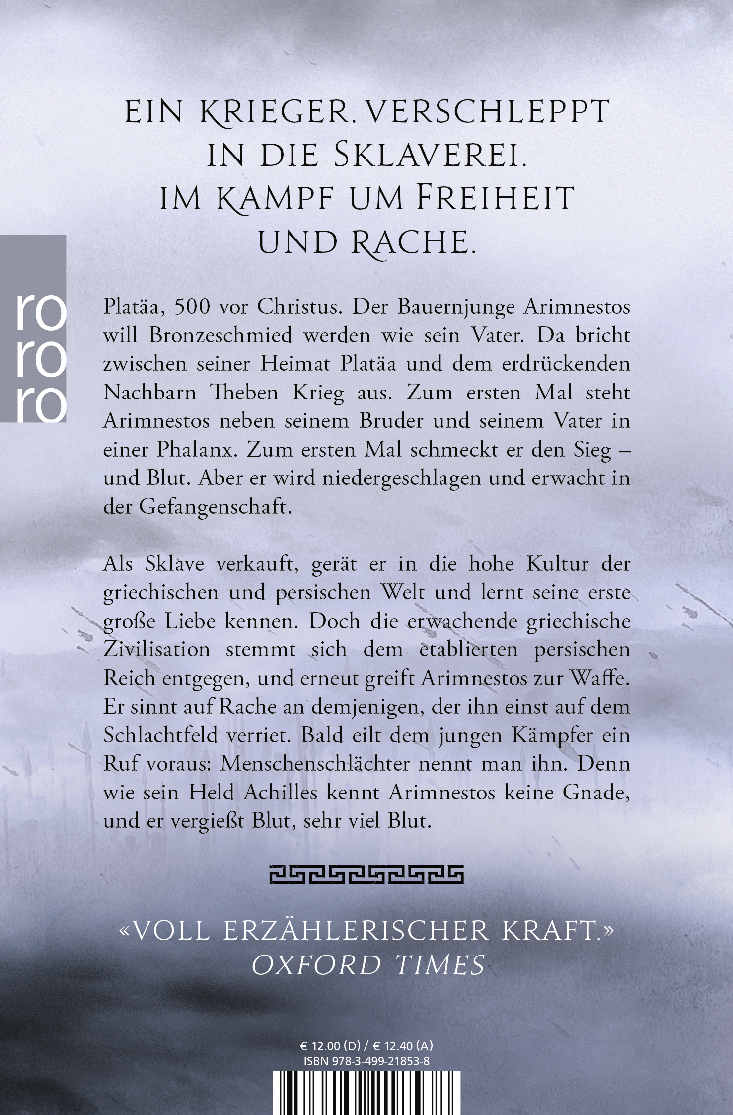 Rückseitencover Der Lange Krieg: Sohn des Achill