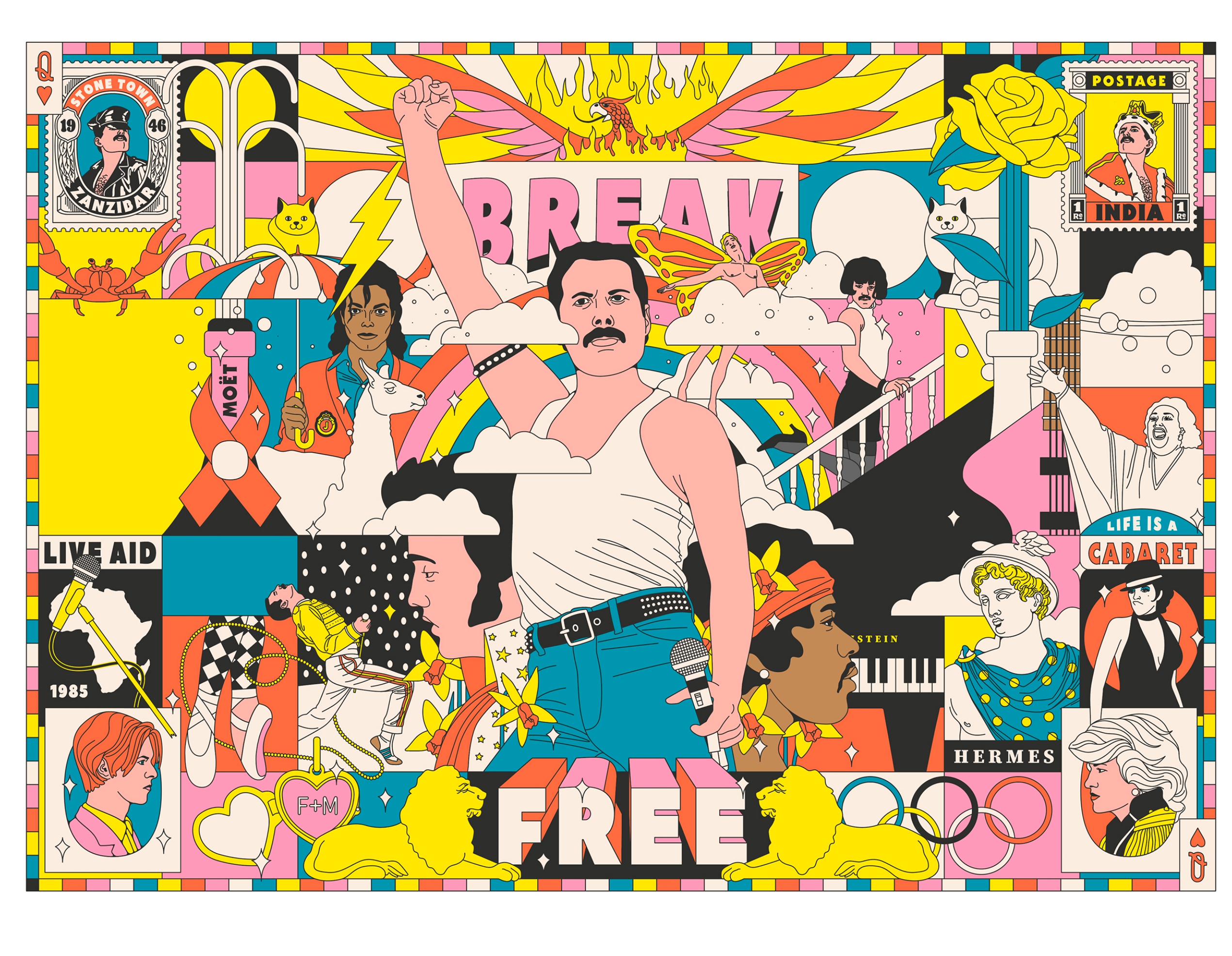 Beispielinhalt (Bild) The World of Freddie Mercury
