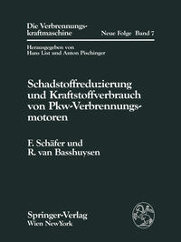 Vorderes Coverbild Schadstoffreduzierung und Kraftstoffverbrauch von Pkw-Verbrennungsmotoren