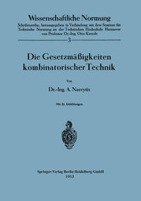 Vorderes Coverbild Die Gesetzmäßigkeiten kombinatorischer Technik
