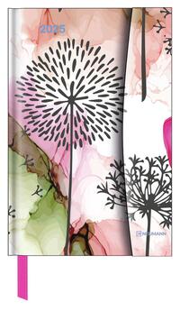 Vorderes Coverbild N NEUMANNVERLAGE - Flower Fantasy 2025 Diary, 10x15cm, Taschenkalender mit Magnetverschluss und Lesebändchen, Tasche für Visitenkarte, Jahres- und Monatsübersicht und internationales Kalendarium
