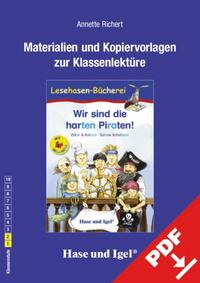 Vorderes Coverbild Begleitmaterial: Wir sind die harten Piraten! / Silbenhilfe
