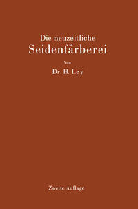 Vorderes Coverbild Die neuzeitliche Seidenfärberei
