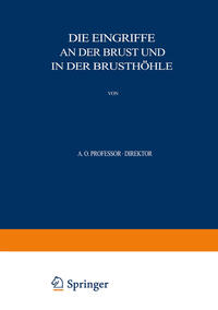 Vorderes Coverbild Allgemeine und Spezielle Chirurgische Operationslehre