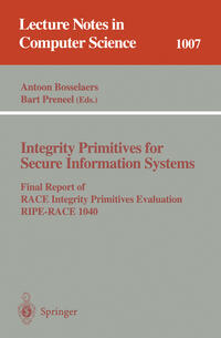 Vorderes Coverbild Integrity Primitives for Secure Information Systems
