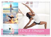 Vorderes Coverbild Yoga-Übungen. Geschmeidig werden und bleiben! (Wandkalender 2025 DIN A4 quer), CALVENDO Monatskalender