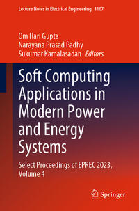 Vorderes Coverbild Soft Computing Applications in Modern Power and Energy Systems
