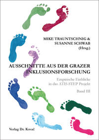 Vorderes Coverbild Ausschnitte aus der Grazer Inklusionsforschung