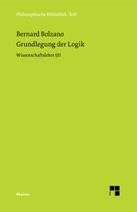 Vorderes Coverbild Grundlegung der Logik