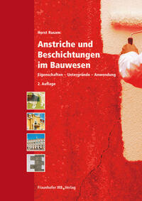 Vorderes Coverbild Anstriche und Beschichtungen im Bauwesen