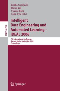 Vorderes Coverbild Intelligent Data Engineering and Automated Learning - IDEAL 2006