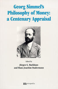 Vorderes Coverbild Simmels "Philosophy of Money": a Centenary Appraisal