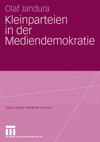 Vorderes Coverbild Kleinparteien in der Mediendemokratie