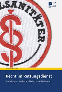 Vorderes Coverbild Recht im Rettungsdienst