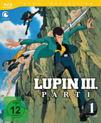 Vorderes Coverbild LUPIN III. - Part 1 - The Classic Adventures - Blu-ray Box 1 (2 Blu-rays)