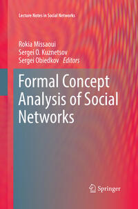 Vorderes Coverbild Formal Concept Analysis of Social Networks