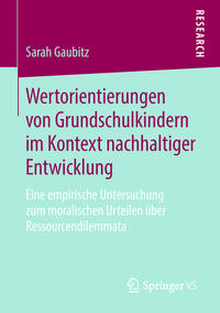 Vorderes Coverbild Wertorientierungen von Grundschulkindern im Kontext nachhaltiger Entwicklung