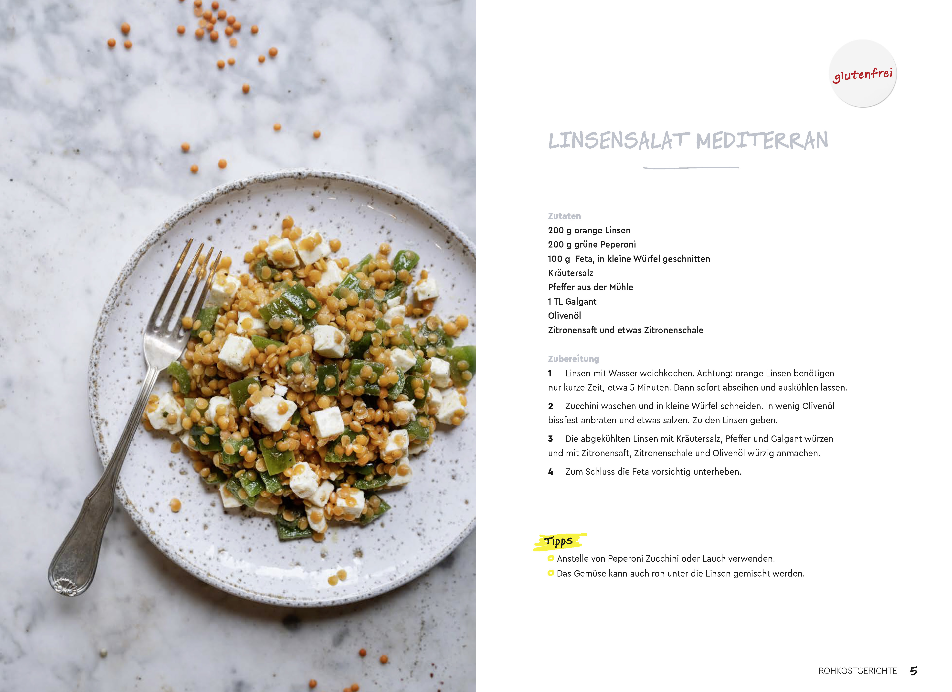 Beispielinhalt (Bild) Einfach gesund durch den Tag